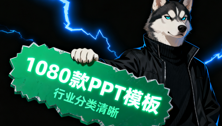 1080款PPT模板_行业分类清晰-顺风网舟