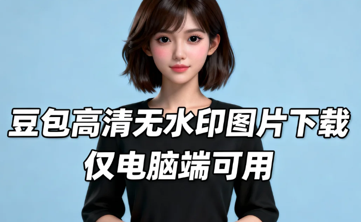 豆包高清无水印图片下载_仅电脑端可用-顺风网舟